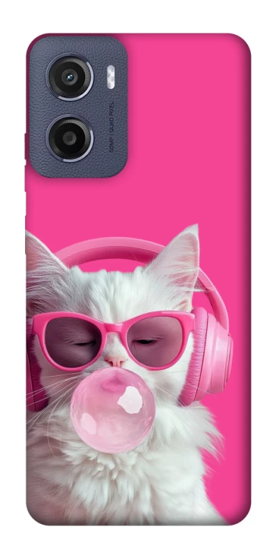 Чохол на Motorola Moto G05 Pink kitty фото 1 з 1