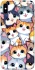 Чехол на Apple iPhone X (5.8") Cute Cat v2 фото 1 из 1