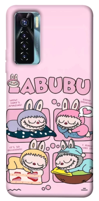 Чохол на TECNO Camon 17 Pro Labubu Dreams Collage фото 1 з 1