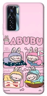 Чохол на TECNO Camon 17 Pro Labubu Dreams Collage фото 1 з 1