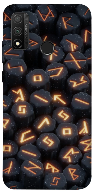 Чехол на Huawei P Smart (2020) Огненые руны фото 1 из 1