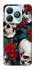 Чохол на ZTE Blade A75 4G skull and rose фото 1 з 1