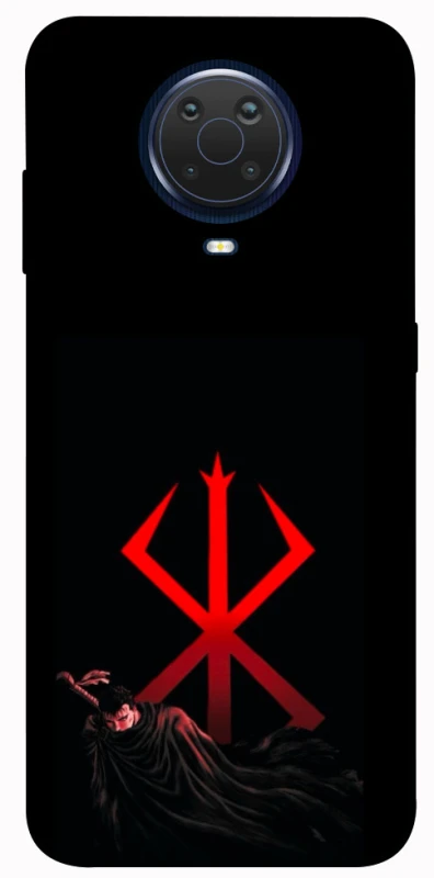 Чохол на Nokia G20 / G10 / 6.3 Berserk Red Logo фото 1 з 1