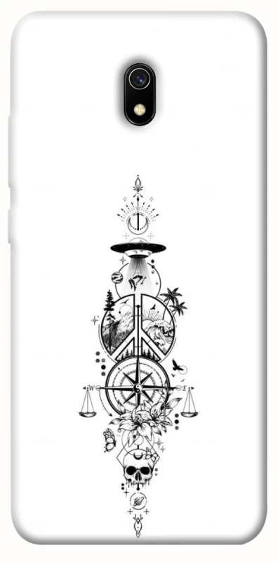 Чохол на Xiaomi Redmi 8a Tattoo ver.7 фото 1 з 1