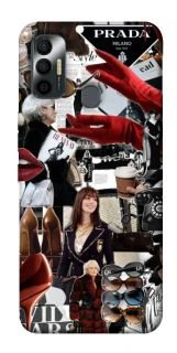 Чехол на TECNO Spark 7 Fashion collage ver.13 фото 1 из 1