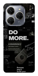 Чехол на TECNO Spark 20 Pro Do more фото 1 из 1