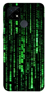 Чехол на Realme C21 Matrix Code фото 1 Чехол на Realme C21 Matrix Code фото 1 из 1