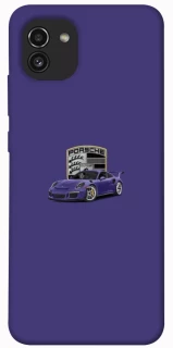 Чехол на Samsung Galaxy A03 Porsche purple фото 1 из 1