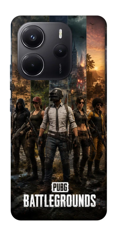 Чехол на Xiaomi Redmi Note 14 5G PUBG фото 1 из 1