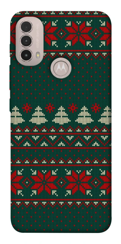 Чохол на Motorola Moto E40 Christmas jumper ver.4 фото 1 з 1