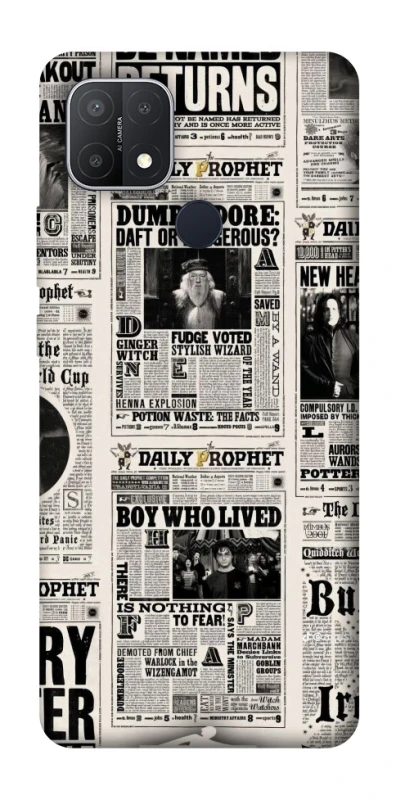 Чохол на Oppo A15s / A15 Harry Potter newspaper фото 1 з 1