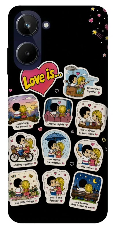 Чехол на Realme 10 4G Love is ver.4 фото 1 из 1