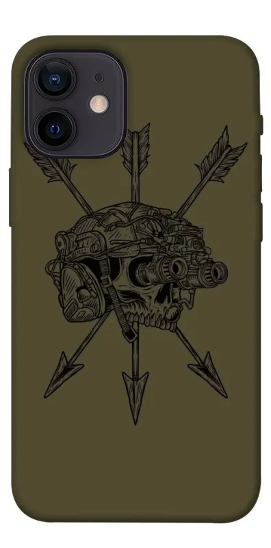 Чохол на Apple iPhone 12 mini (5.4") Mil skull фото 1 з 1
