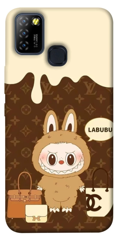 Чохол на Infinix Hot 10 Lite Labubu LV фото 1 з 1