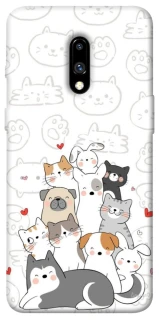 Чохол на OnePlus 7 Funny Pets фото 1 з 1