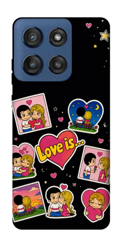 Чохол на Motorola Edge 60 Stylus Love is фото 1 з 1