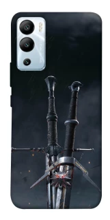 Чехол на Infinix Hot 12i Мечи Ведьмака фото 1 из 1