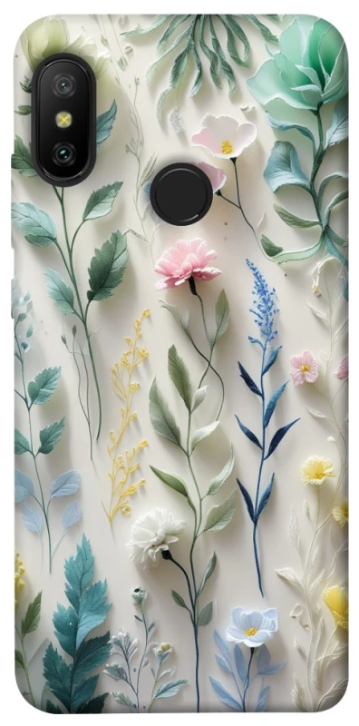 Чохол на Xiaomi Mi A2 Lite / Xiaomi Redmi 6 Pro Floral design ver.3 фото 1 з 1