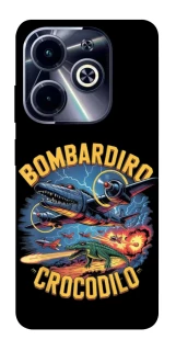 Чохол на Infinix Hot 40i Bombardino Crocodilo v2 фото 1 з 1