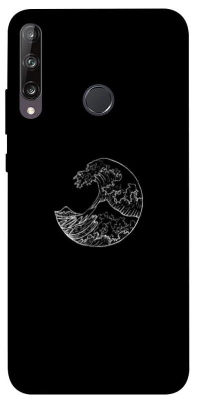 Чохол на Huawei P40 Lite E Black tsunami фото 1 з 1