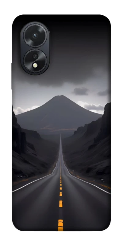 Чохол на Oppo A18 Black mountains фото 1 з 1