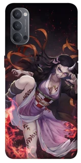 Чохол на Oppo Reno 4 Nezuko v2 фото 1 з 1