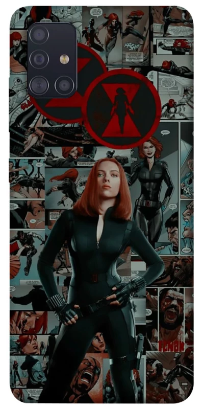 Чохол на Samsung Galaxy A51 Black Widow фото 1 з 1
