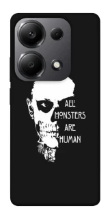 Чохол на Xiaomi Redmi Note 13 Pro 5G All Monsters are Human фото 1 з 1