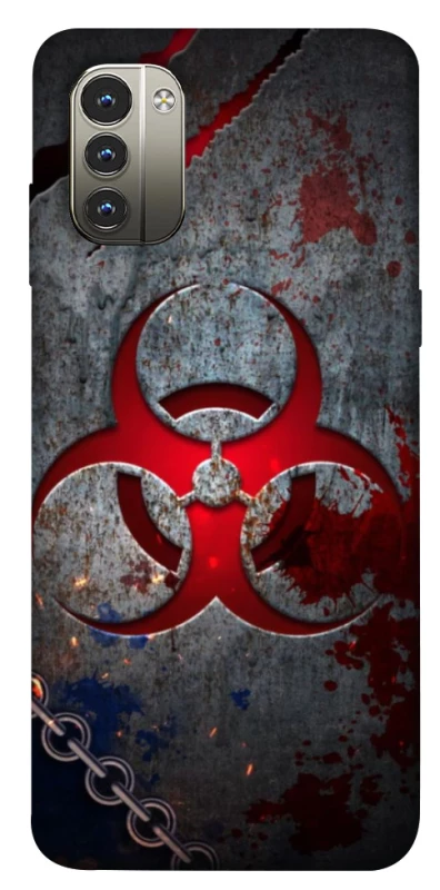 Чехол на Nokia G11 Радиация v3 фото 1 из 1