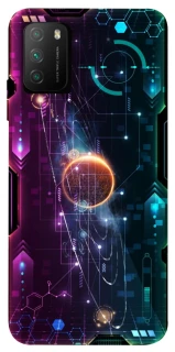 Чехол на Xiaomi Poco M3 Galaxy фото 1 из 1