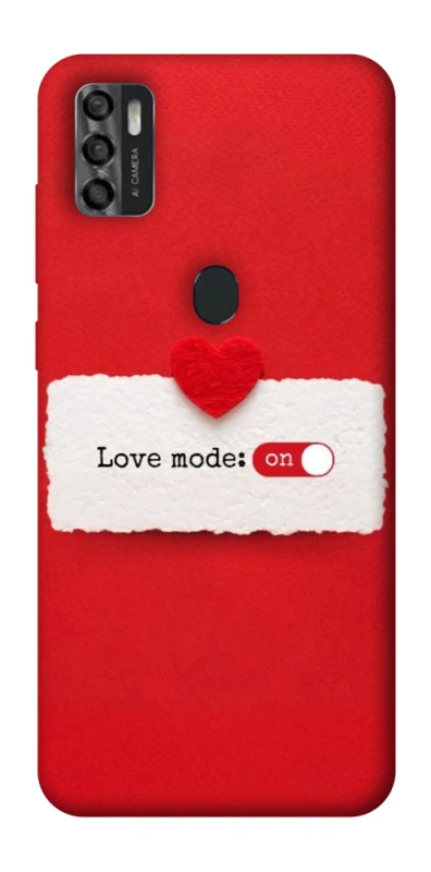 Чохол на ZTE Blade A7s (2020) Love Mode ON фото 1 з 1