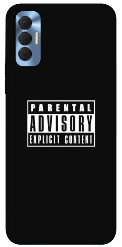 Чохол на TECNO Spark 8P Parental Advisory Label фото 1 з 1