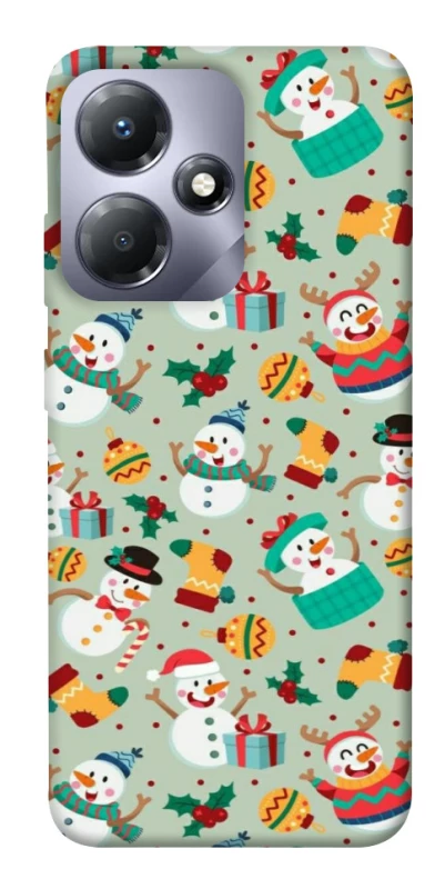 Чехол на Infinix Hot 30 Play Новогодний v2 фото 1 из 1