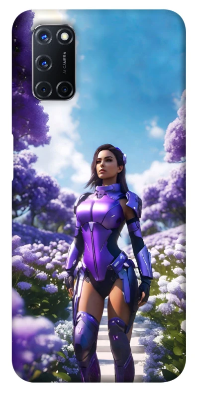Чохол на Oppo A52 / A72 / A92 Cyber space girl ver.4 фото 1 з 1