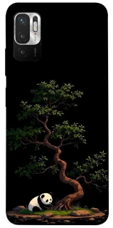 Чохол на Xiaomi Redmi Note 10 5G Panda and tree фото 1 з 1