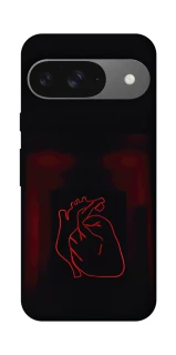 Чехол на Google Pixel 10 Красное сердце фото 1 из 1