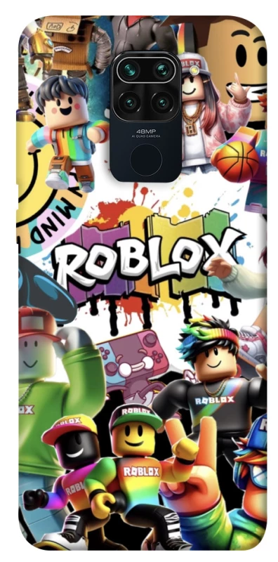 Чохол на Xiaomi Redmi Note 9 / Redmi 10X Roblox Characters Collage фото 1 з 1