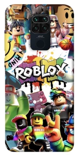 Чехол на Xiaomi Redmi Note 9 / Redmi 10X Roblox Characters Collage фото 1 из 1