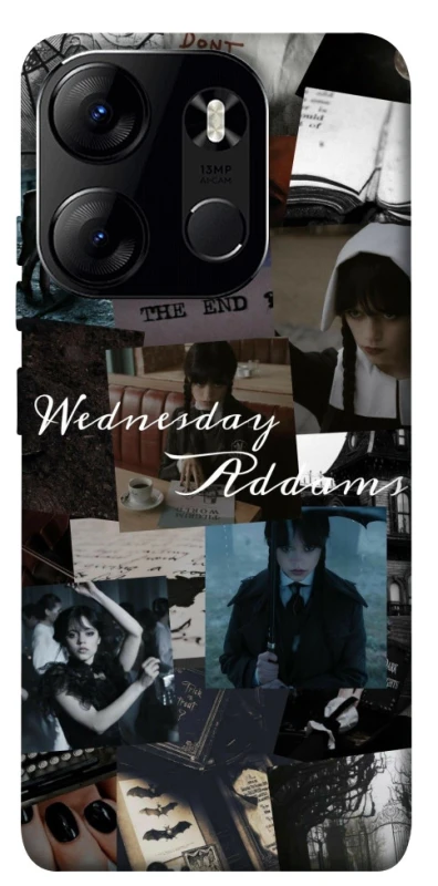 Чохол на Tecno Spark Go 2023 Wednesday Collage ver.1 фото 1 з 1