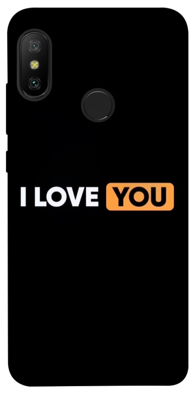 Чехол на Xiaomi Mi A2 Lite / Xiaomi Redmi 6 Pro Love aesthetic ver.6 фото 1 из 1