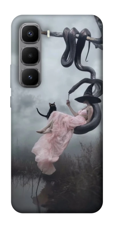 Чохол на Infinix Hot 60 Pro+ Halloween Witch ver.5 фото 1 з 1