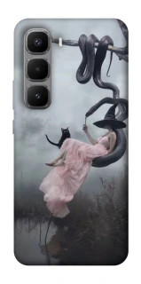 Чехол на Infinix Hot 60 Pro+ Halloween Witch ver.5 фото 1 из 1