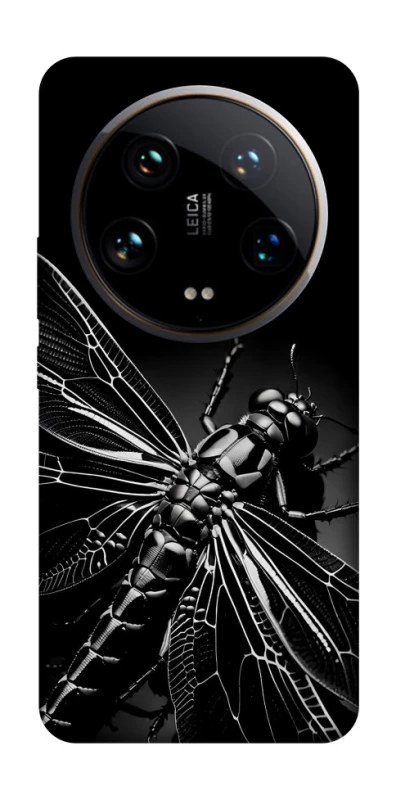 Чохол на Xiaomi 14 Ultra Black dragonfly фото 1 з 1