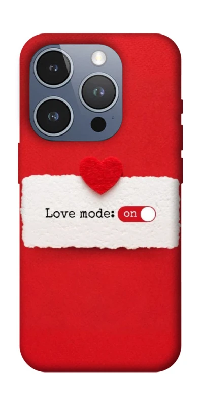 Чохол на Apple iPhone 16 Pro Love Mode ON фото 1 з 1