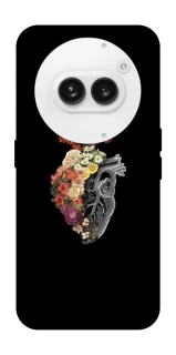 Чохол на Nothing Phone (2a) Heart with flowers фото 1 з 1