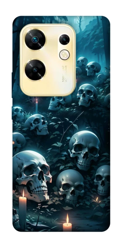 Чехол на Infinix Zero 30 4G Skulls v3 фото 1 из 1
