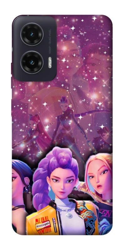 Чохол на Motorola Moto G35 k-pop demon hunters v6 фото 1 з 1