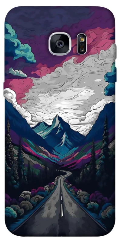Чохол на Samsung G935F Galaxy S7 Edge Намальовані гори фото 1 з 1