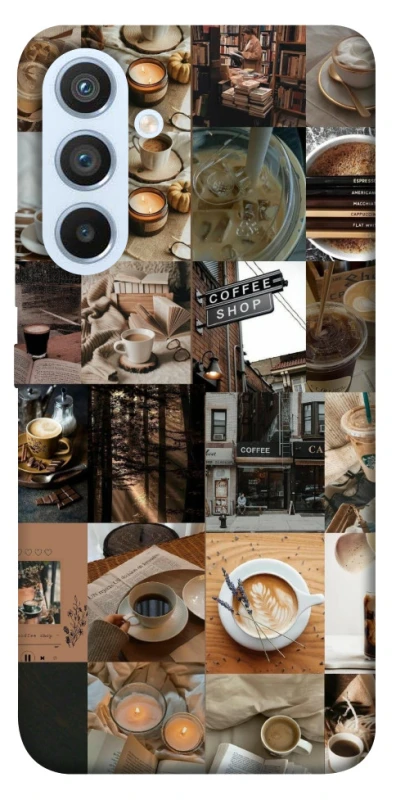 Чохол на Samsung Galaxy A54 5G Coffee collage ver.3 фото 1 з 1