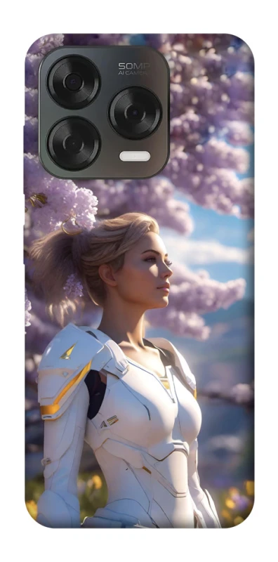 Чехол на ZTE Blade V70 Design Cyber space girl ver.1 фото 2 из 2